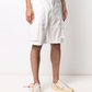 White Cotton Men's Short
