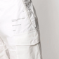 White Cotton Men's Short