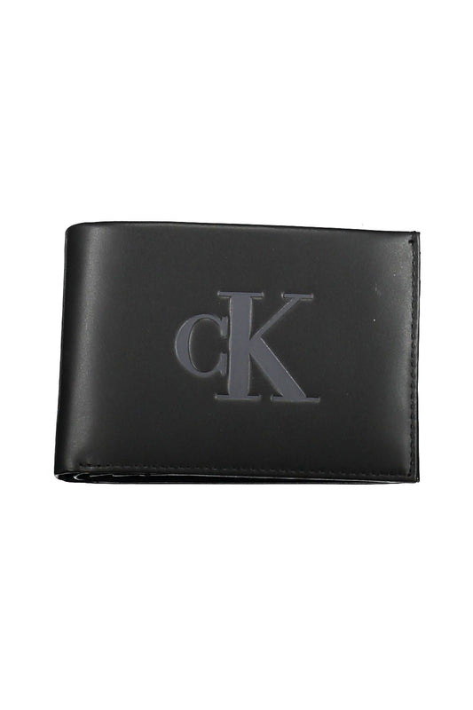 Black Leather Mens Wallet