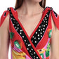 Multicolor Cotton Women Dress