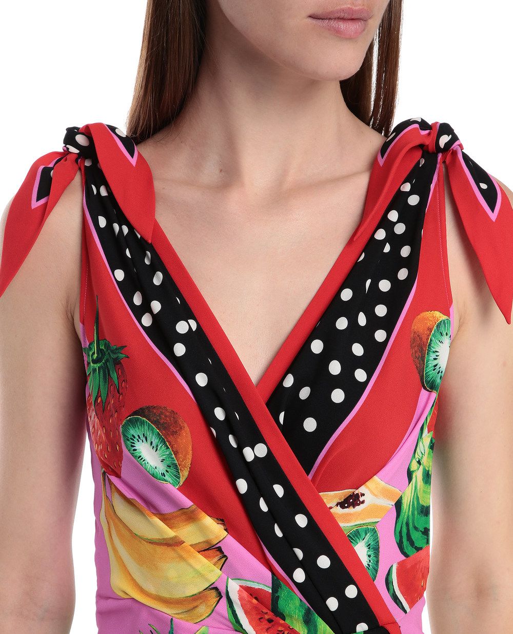 Multicolor Cotton Women Dress