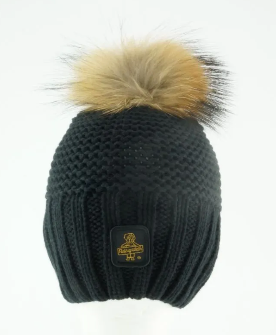 Black Acrylic Women Hat