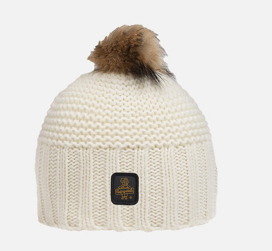 White Acrylic Women Hat