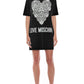 Chic Graphic Cotton T-Shirt Dress