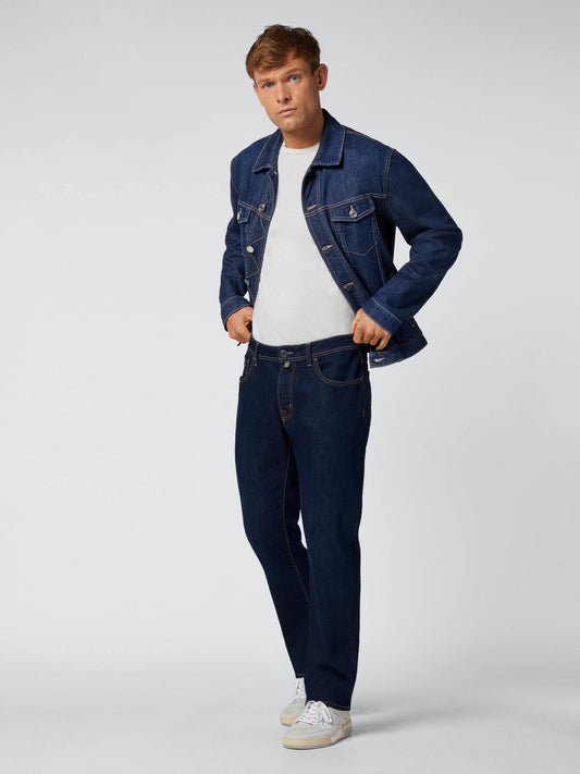 Blue Cotton Men's Jean