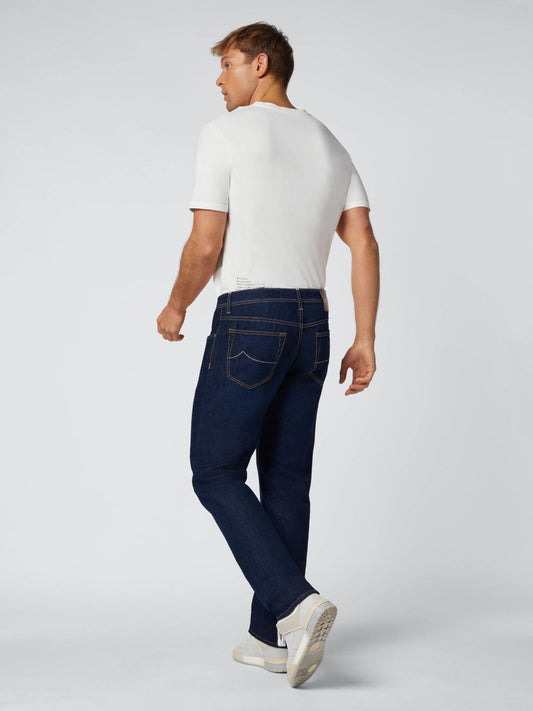 Blue Cotton Men's Jean