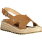Brown Eco Leather Women Sandal