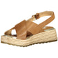 Brown Eco Leather Women Sandal