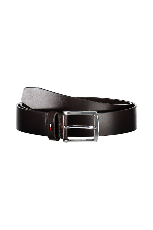 Brown Leather Men Belt