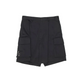 Black Cotton Men Short