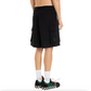 Black Cotton Men Short