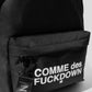 Black Nylon Men Backpack
