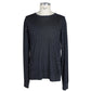 Elegant Dot Print Silk Crew Neck Sweater
