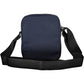 Blue Polyester Men Shoulder Bag