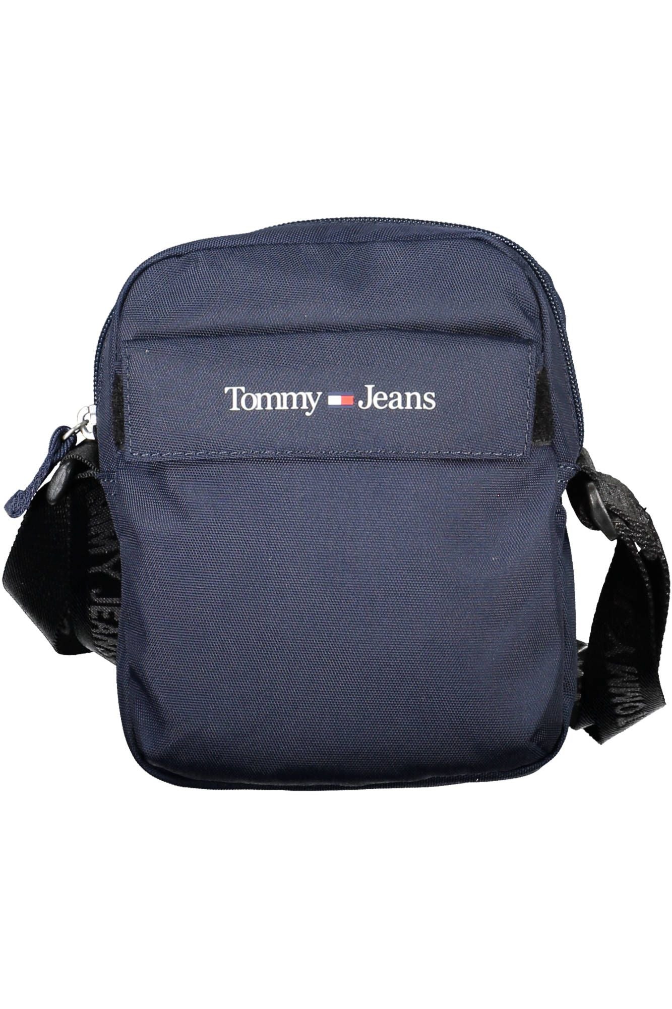 Blue Polyester Men Shoulder Bag