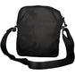 Black Recycled Polyester Men Shoulder Bag