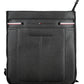 Black Polyurethane Men Shoulder Bag