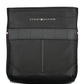 Black Polyester Men Shoulder Bag