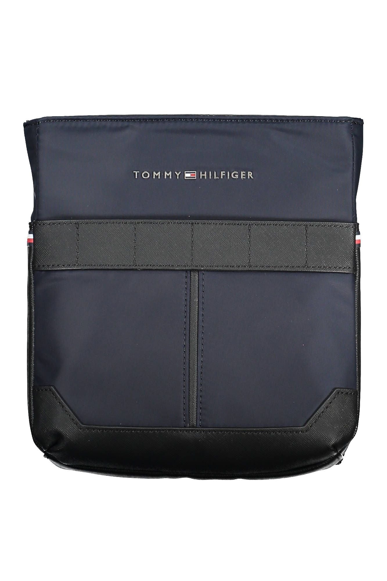 Blue Polyester Men Shoulder Bag