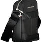 Black Polyester Men Shoulder Bag