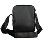Black Polyurethane Men Shoulder Bag