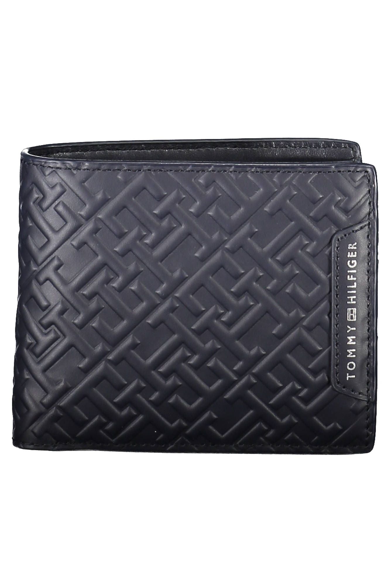 Blue Leather Mens Wallet