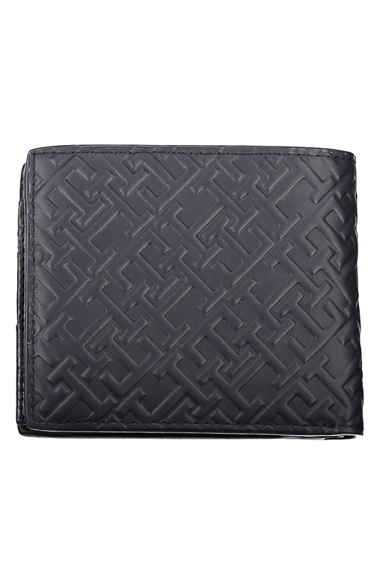 Blue Leather Mens Wallet