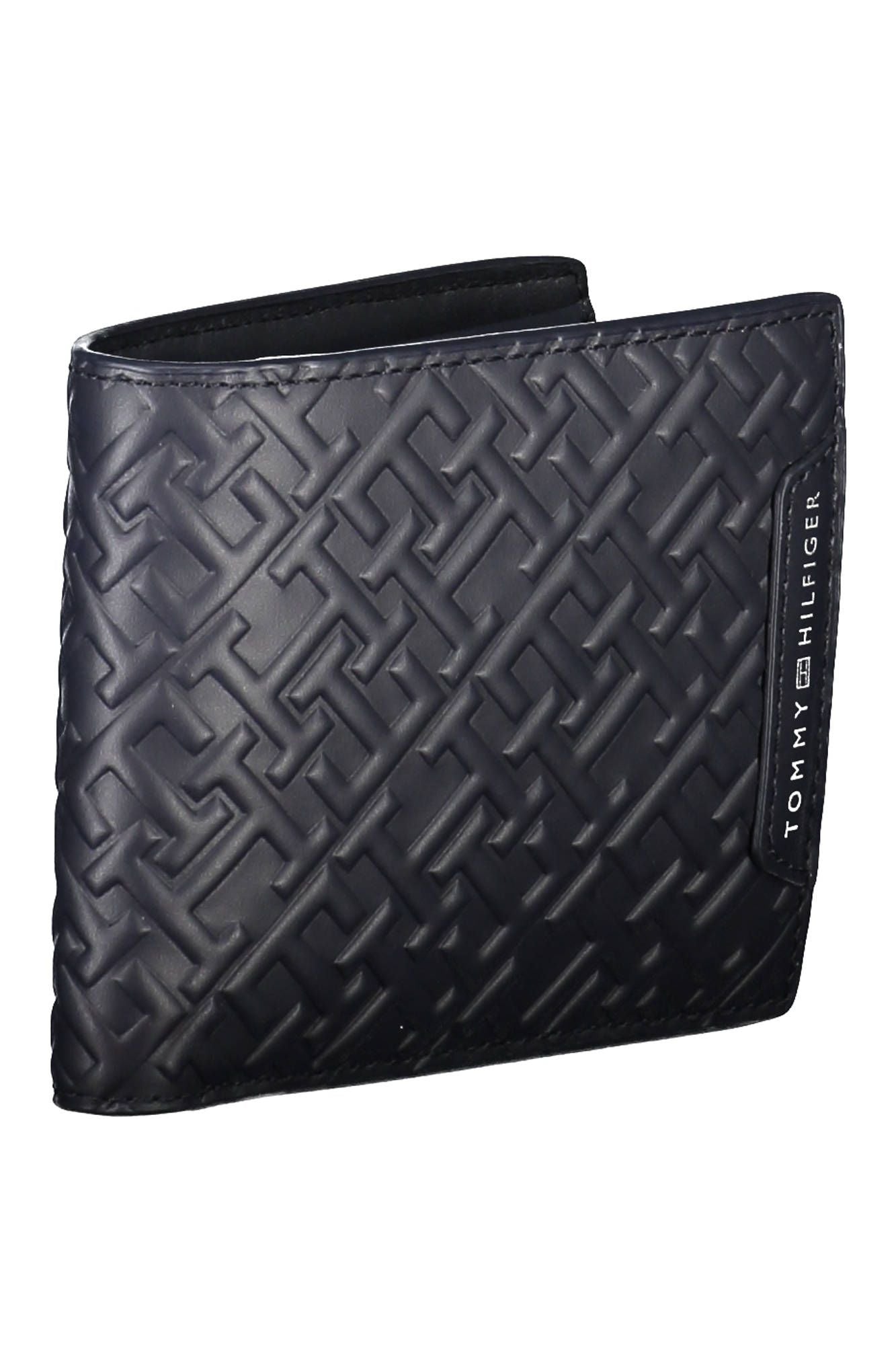 Blue Leather Mens Wallet