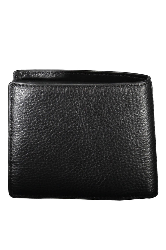 Black Leather Men Wallet