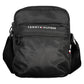 Black Polyester Men Shoulder Bag
