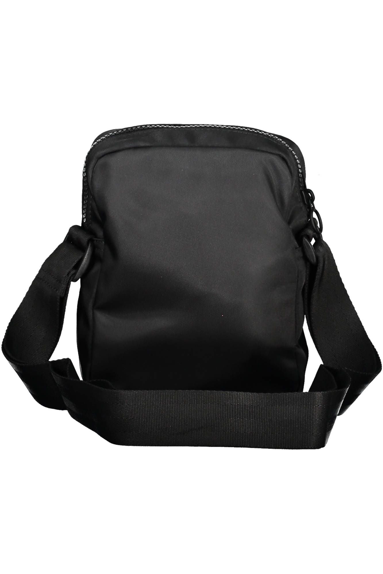 Black Polyester Men Shoulder Bag