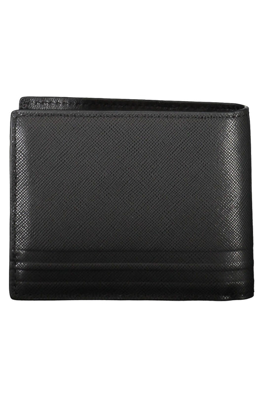 Black Leather Men Wallet