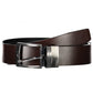 Black Leather Men Belt