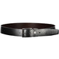 Black Leather Men Belt