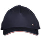 Blue Cotton Men Cap