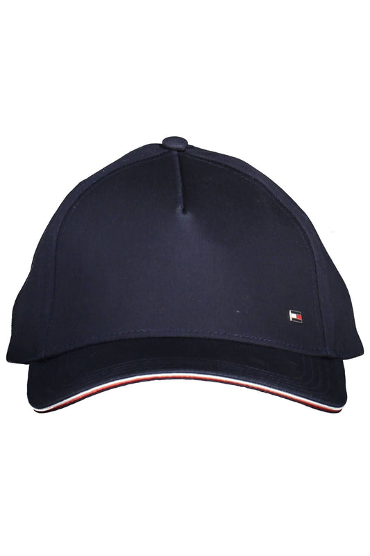 Blue Cotton Men Cap