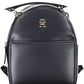 Blue Polyurethane Women Backpack