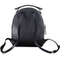 Blue Polyurethane Women Backpack