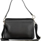 Black Polyester Women Handbag