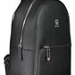 Black Polyurethane Women Backpack