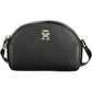Black Polyester Women Handbag