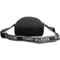 Black Polyester Women Handbag