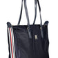 Blue Nylon Women Handbag