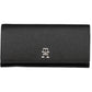Black Polyurethane Women Wallet