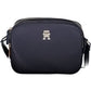 Blue Nylon Women Handbag