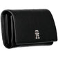 Black Polyurethane Women Wallet