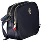 Blue Nylon Women Handbag