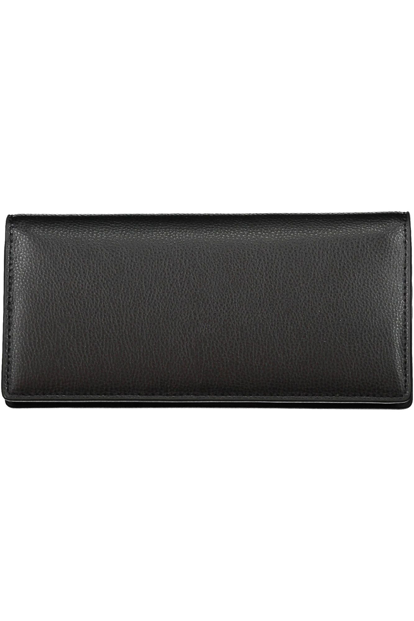Black Polyurethane Women Wallet