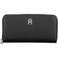 Black Polyurethane Women Wallet