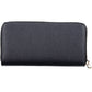Blue Polyurethane Women Wallet
